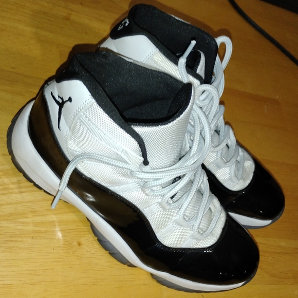 Black and White High-Top Sneakers